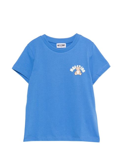 T-shirt unisex Moschino Kid Teen blu MOSCHINO KID-TEEN | HWM058LAA0140630